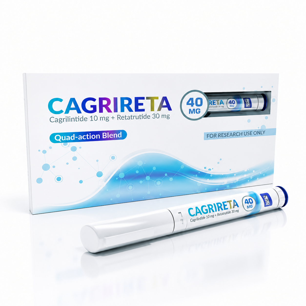 prime peptides cagrireta 40mg research pens