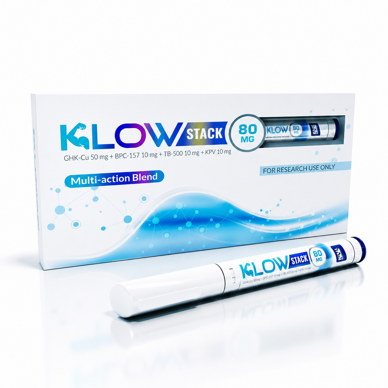 Prime peptide klow 80mg research pens